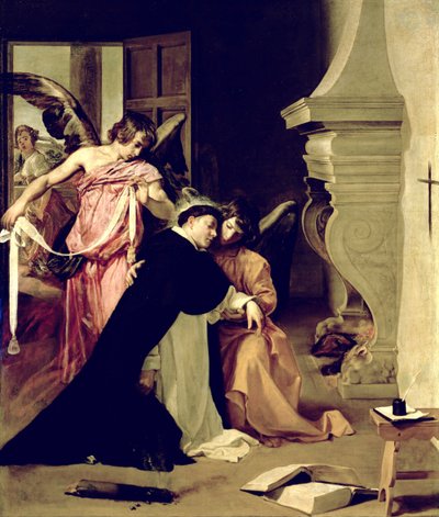 Tentação de São Tomás de Aquino de Diego Velázquez